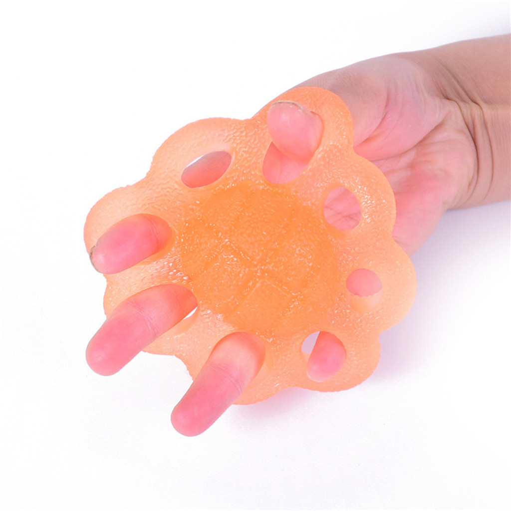 Silicone Grip Ball, Rehabilitation Training for Finger Palm Hand Strength